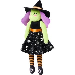 Frisco Halloween Mystical Witch Jumbo Plush Kicker Cat Toy with Silvervine & Catnip