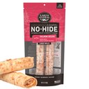 Earth Animal No-Hide Large Rolls Long Lasting Natural Rawhide Free Salmon Recipe Dog Chews, 2 count