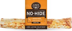Earth Animal No-Hide Large Rolls Long Lasting Natural Rawhide Free Chicken Recipe Dog Chews, 1 count