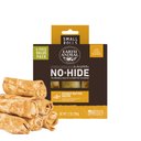 Earth Animal No-Hide Small Rolls Long Lasting Natural Rawhide Free Peanut Butter Vegetarian Recipe Dog Chews, 6 count