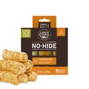 Earth Animal No-Hide Small Rolls Long Lasting Natural Rawhide Free Chicken Recipe Dog Chews, 6 count