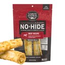 Earth Animal No-Hide Medium Rolls Long Lasting Natural Rawhide Free Beef Recipe Dog Chews, 2 count