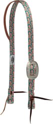 Weaver Equine Patterned Poly Horse Bridles One Split Ear Headstalls, Blossom Blast