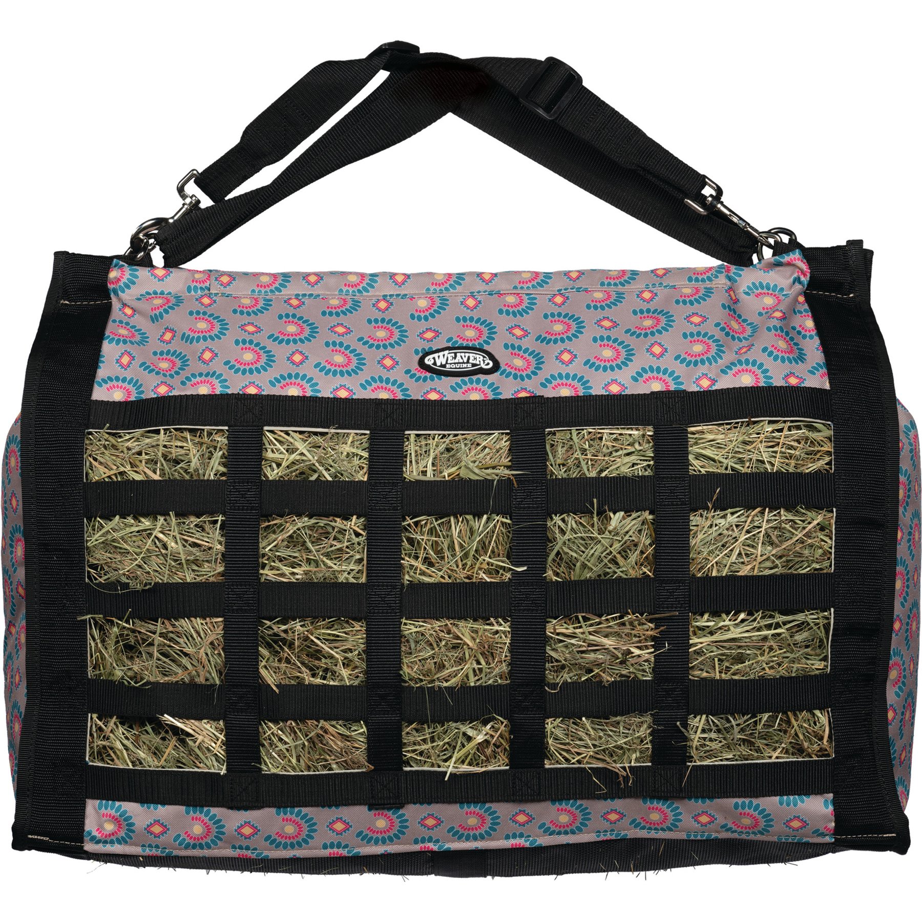Weaver Equine Slow Feed Horse Hay Bag, Blossom Blast