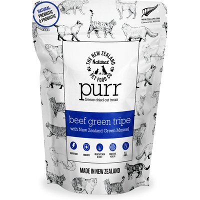 The New Zealand Natural Pet Food Co. The New Zealand Natural Pet Food Co. Purr Beef Green Tripe Freeze-Dried Cat Treats, 1.4-oz bag
