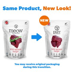 The New Zealand Natural Pet Food Co. Purr Wild Venison Grain-Free Freeze-Dried Cat Food, 9.9-oz bag slide 2 of 9
