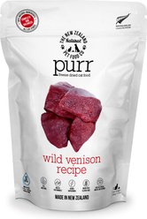 The New Zealand Natural Pet Food Co. Purr Wild Venison Grain-Free Freeze-Dried Cat Food, 9.9-oz bag