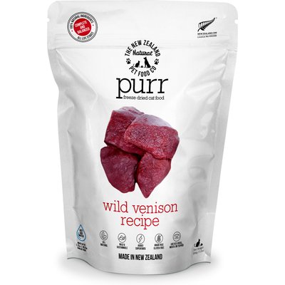 The New Zealand Natural Pet Food Co. The New Zealand Natural Pet Food Co. Purr Wild Venison Grain-Free Freeze-Dried Cat Food, 9.9-oz bag