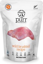 The New Zealand Natural Pet Food Co. Purr Wild Brushtail Grain-Free Freeze-Dried Cat Food, 9.9-oz bag