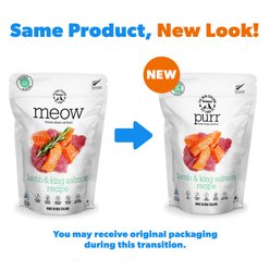 The New Zealand Natural Pet Food Co. Purr Lamb​ & King Salmon Grain-Free Freeze-Dried Cat Food, 9.9-oz bag slide 2 of 9