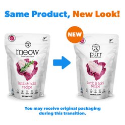The New Zealand Natural Pet Food Co. Purr Lamb​ & Hoki Grain-Free Freeze-Dried Cat Food, 9.9-oz bag slide 2 of 9