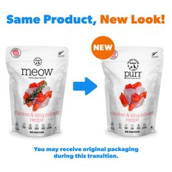 The New Zealand Natural Pet Food Co. Purr Chicken​ & King Salmon Grain-Free Freeze-Dried Cat Food, 9.9-oz bag slide 2 of 9