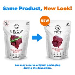 The New Zealand Natural Pet Food Co. Purr Wild Venison Grain-Free Freeze-Dried Cat Treats, 1.76-oz bag slide 2 of 9