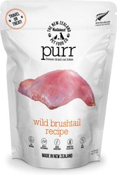The New Zealand Natural Pet Food Co. Purr Wild Brushtail Grain-Free Freeze-Dried Cat Treats, 1.76-oz bag