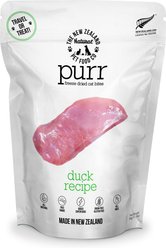 The New Zealand Natural Pet Food Co. Purr Duck Grain-Free Freeze-Dried Cat Treats, 1.76-oz bag