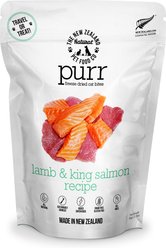 The New Zealand Natural Pet Food Co. Purr Lamb & King Salmon Grain-Free Freeze-Dried Cat Treats, 1.76-oz bag slide 1 of 9