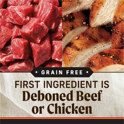 Merrick Backcountry Variety Pack Grain-Free Premium Beef & Chicken Dinner Soft & Healthy Canned Wet Dog Food, 12.7-oz can, 6 count slide 2 of 8