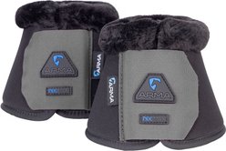 Shires Equestrian Products ARMA SupaFleece Neoprene Over Reach Horse Boots, Grey, X-Full