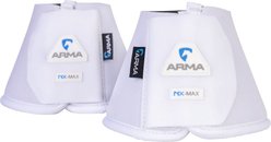 Shires Equestrian Products ARMA Neoprene Over Reach Horse Boots, White, Pony