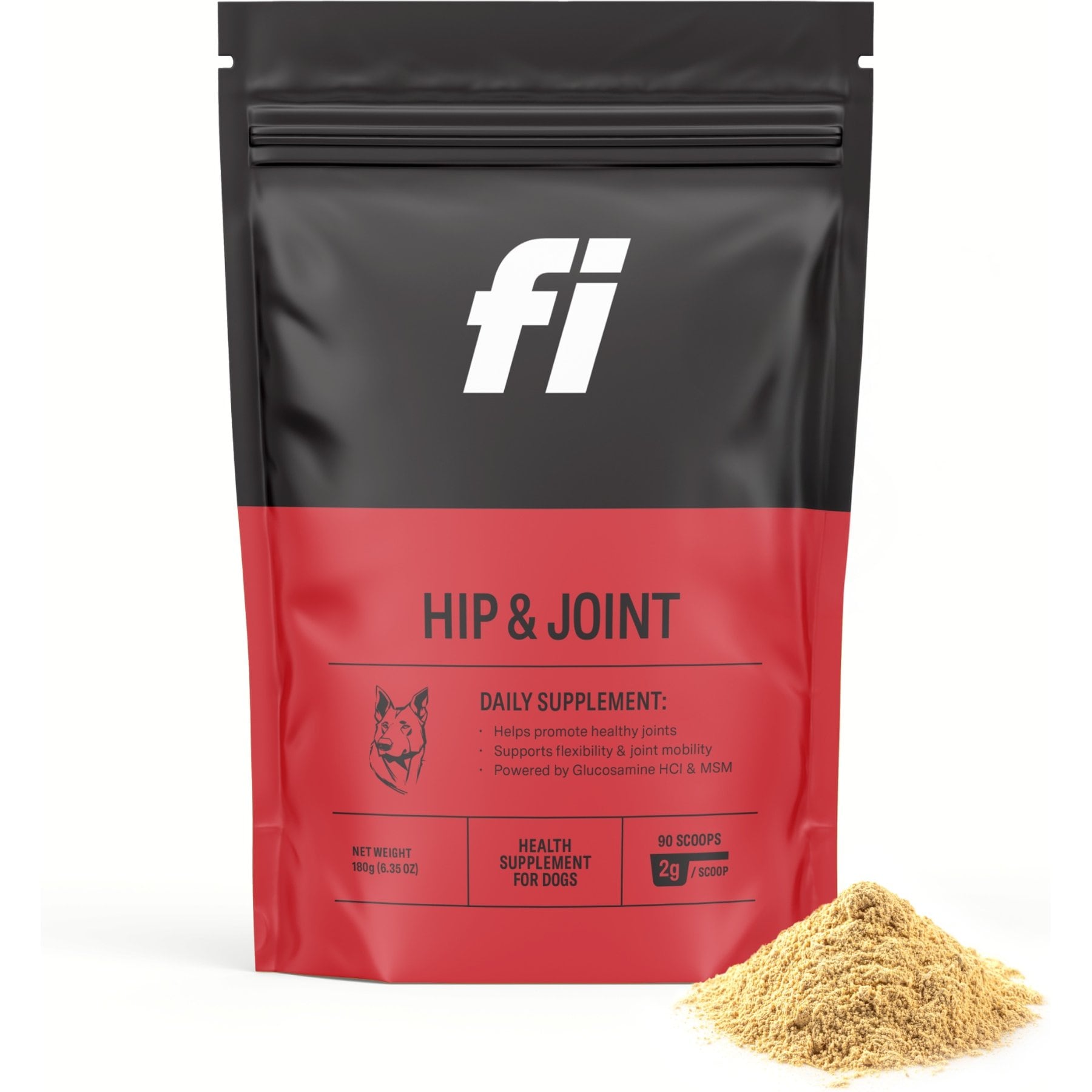 Fi Hip & Joint Health Supplement Powder for Dogs, 180-g bag
