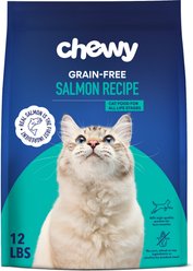 Chewy Made Salmon Recipe Grain-Free Dry Cat Food (FORMERLY AMERICAN JOURNEY), 12-lb bag