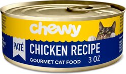 Chewy Made Pate Chicken Recipe Canned Cat Food (FORMERLY TINY TIGER), 3-oz can, case of 24