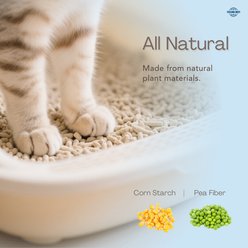 FEELING BEST Natural Tofu with Flushable, Ultra Absorbent & Fast Drying, Orginal2 Clumping Cat Litter, 5.6-Ib box, 4 count slide 2 of 8