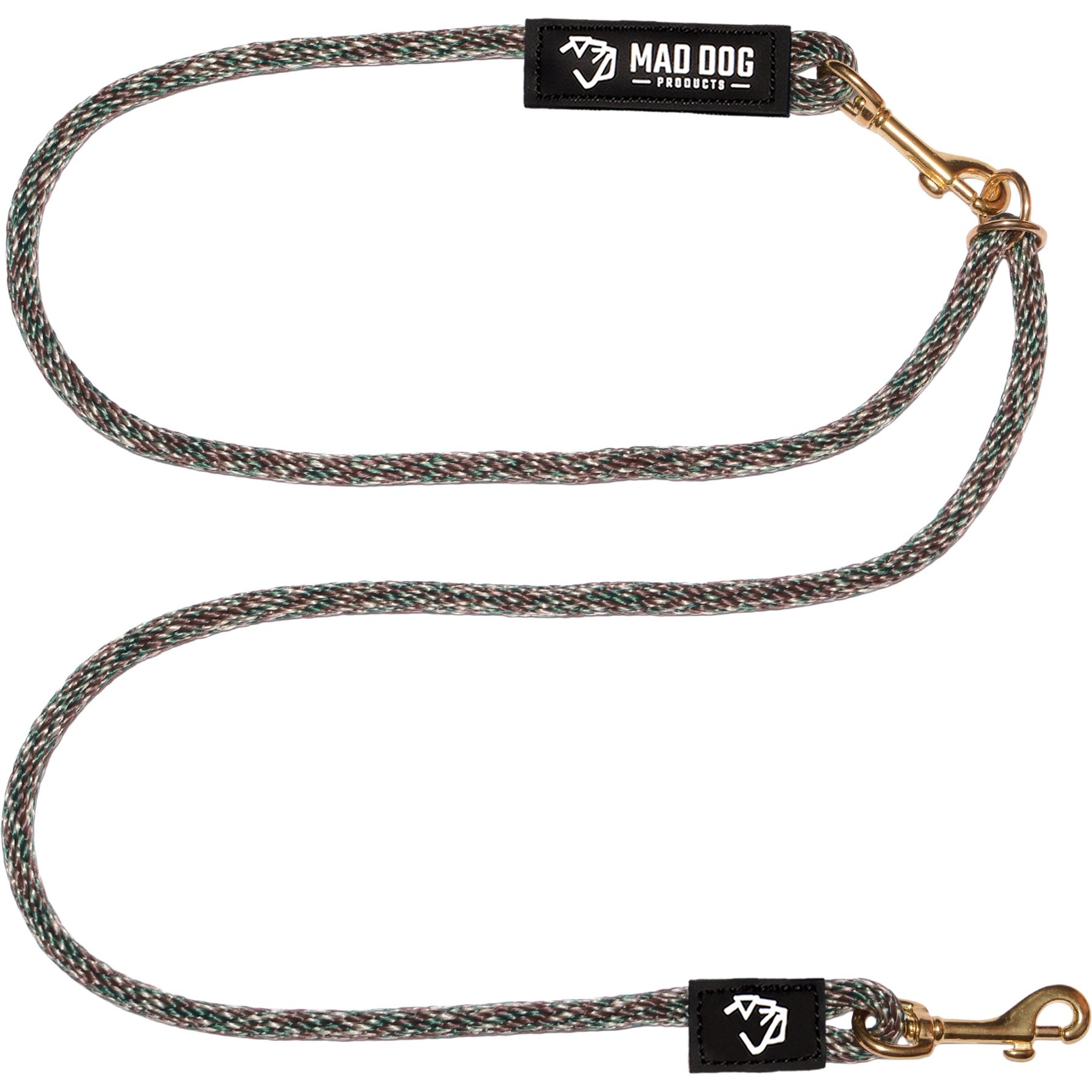 Mad Dog Products Hands Free Dog Leash, Camo, 10-ft long, 3/8-in wide