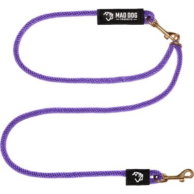 Mad Dog Products Mad Dog Products Hands Free Dog Leash, Purple, 10-ft long, 3/8-in wide