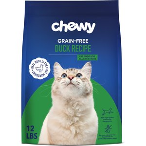 Chewy Made Duck Recipe Grain-Free Dry Cat Food (FORMERLY AMERICAN JOURNEY), 12-lb bag