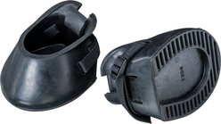 Tough1 Hoof Guard Horse Boot Pair, Black, 3: 5.5 x 6 x .3125-in
