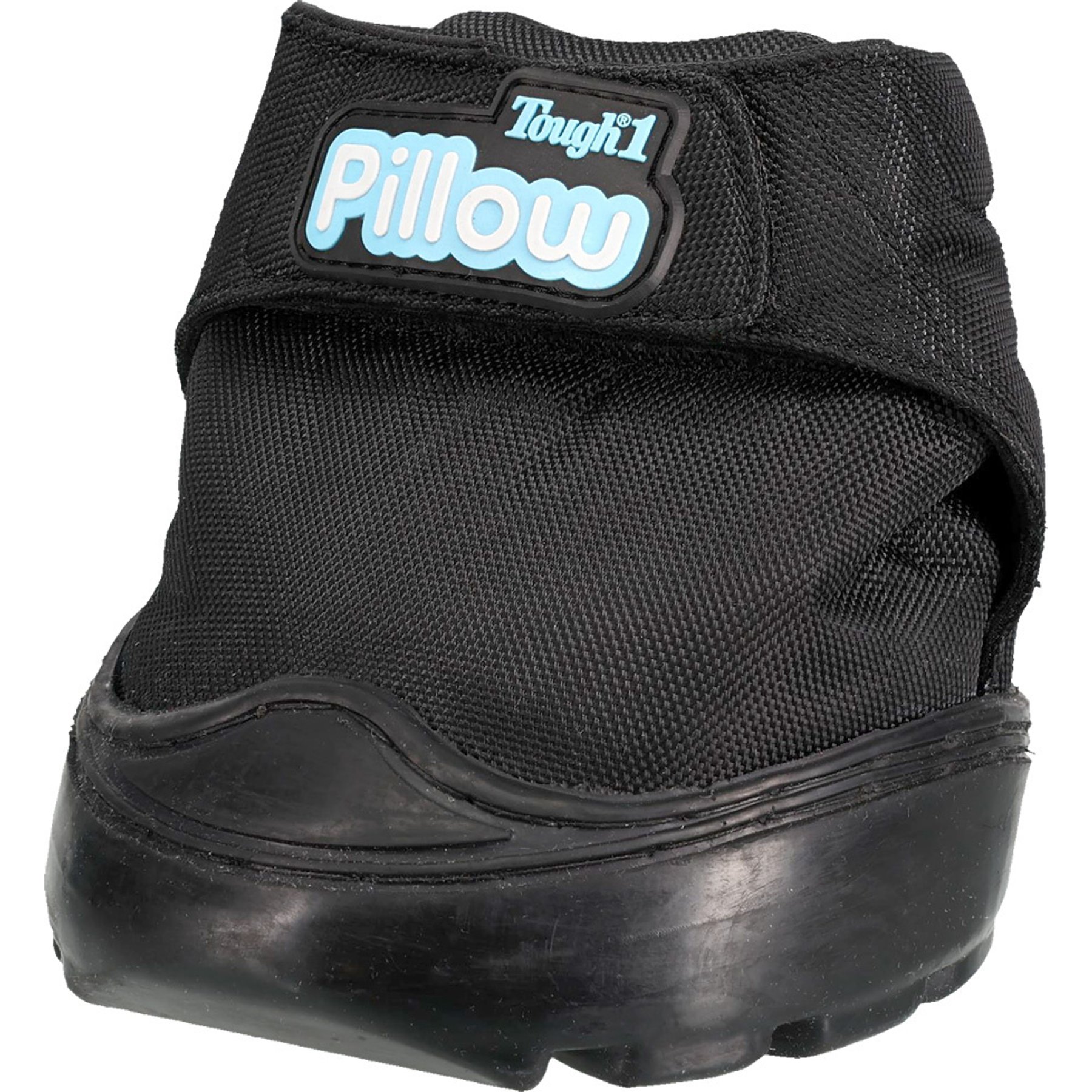 Tough1 Recover Pillow Horse Boot, Black, 5 7/8 - 6 1/4 x 5 7/8 - 6 1/4-in