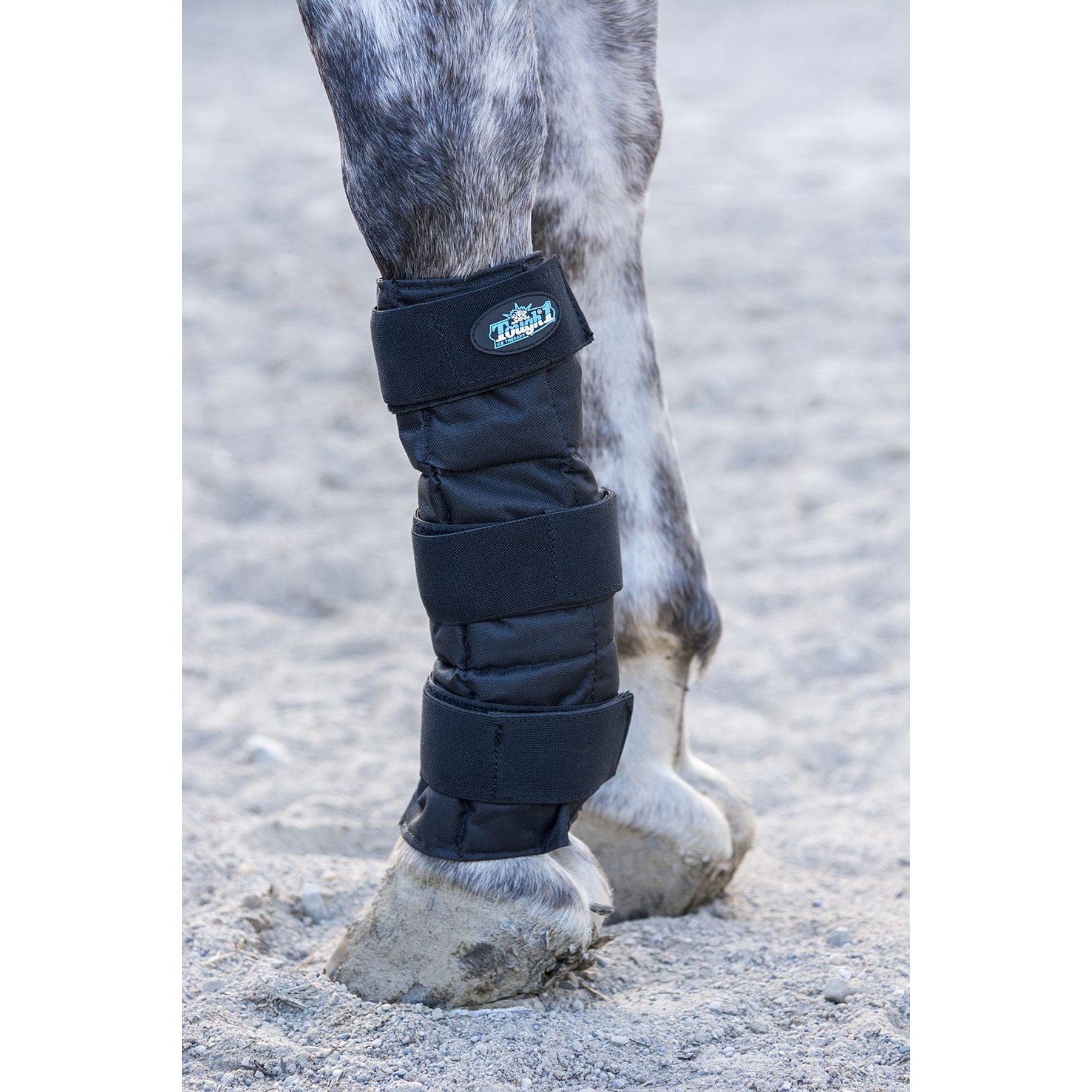 Tough1 Miniature Ice Therapy Tendon Wrap, Black, 11 x 8½-in