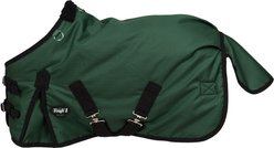 Tough1 Basics 1200D Mini Turnout Horse Blanket, Hunter Green, 42-in