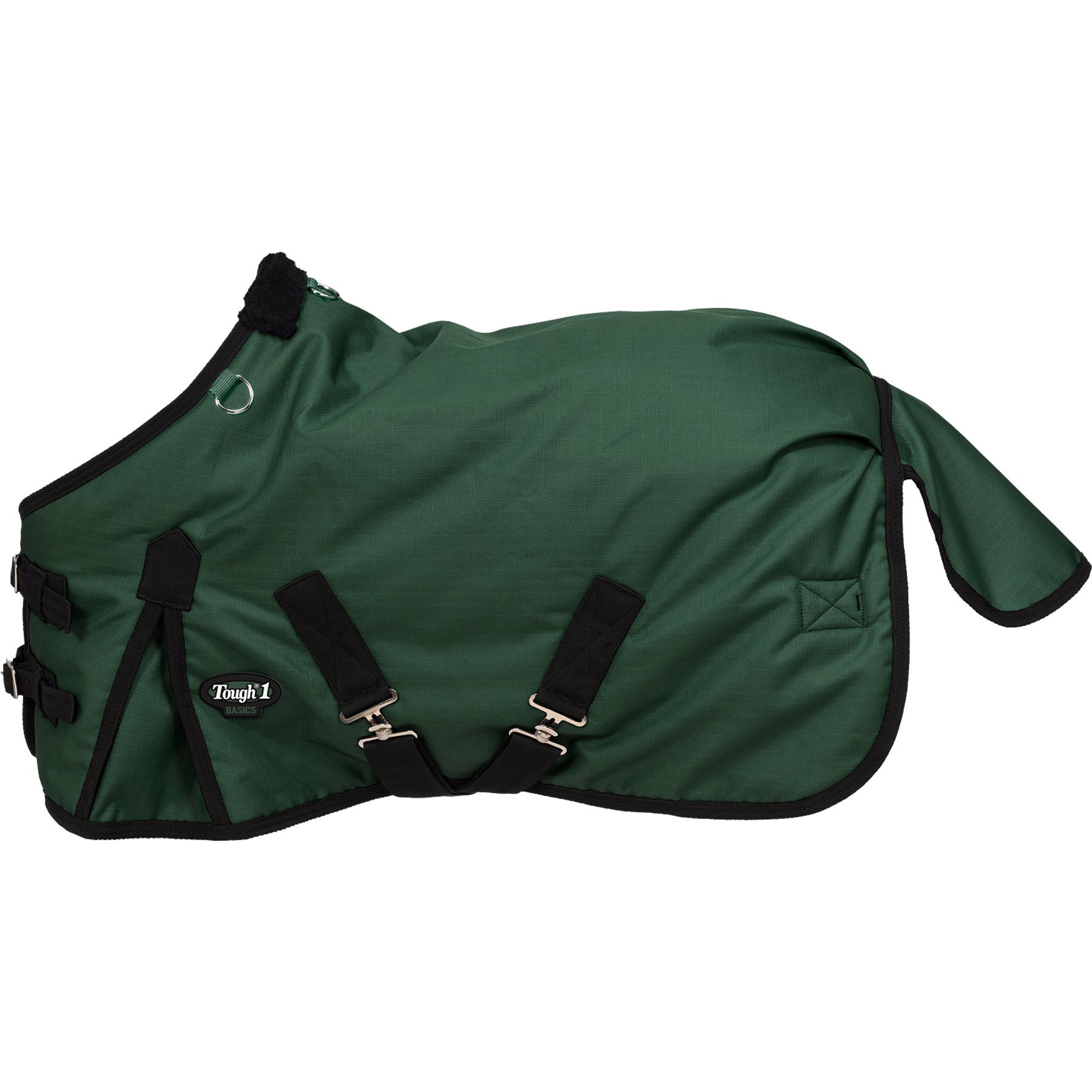 Tough1 Basics 1200D Mini Turnout Horse Blanket, Hunter Green, 45-in