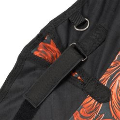 Tough1 1200D Tooled Leather Horse Turnout Blanket with Snuggit, Tooled Leather, 84-in slide 2 of 3