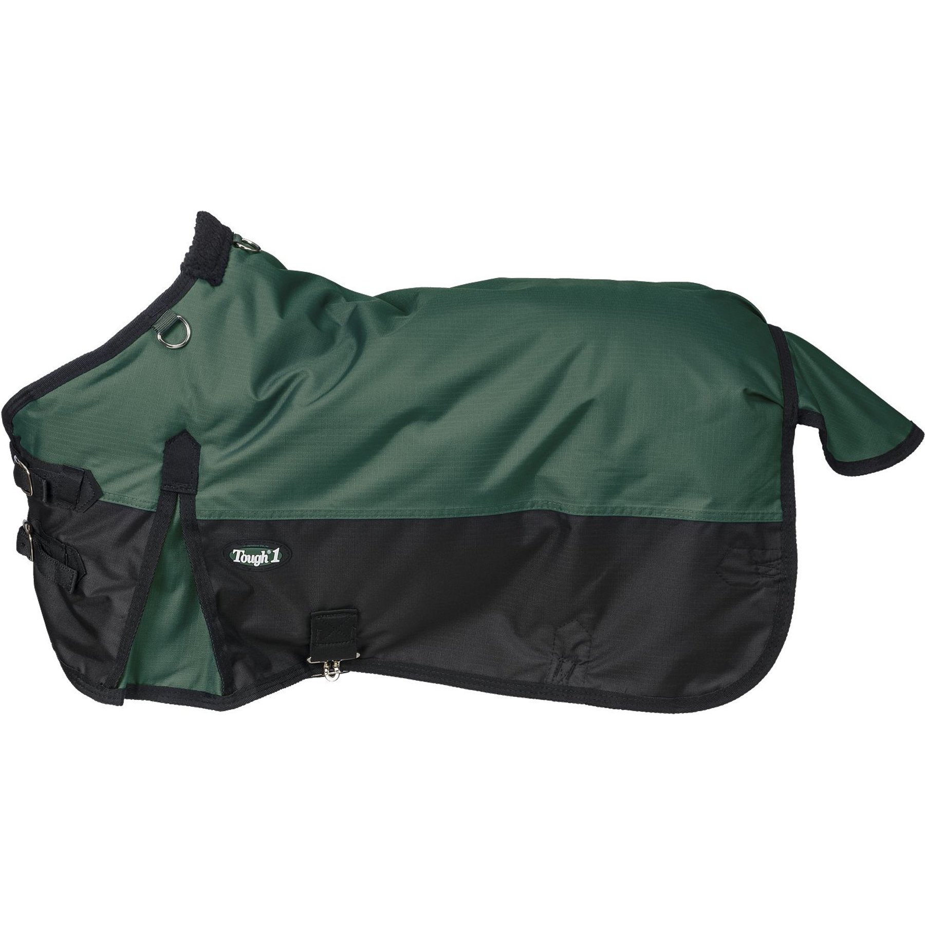 Tough1 600D Mini Turnout Horse Blanket, Hunter Green, 39-in