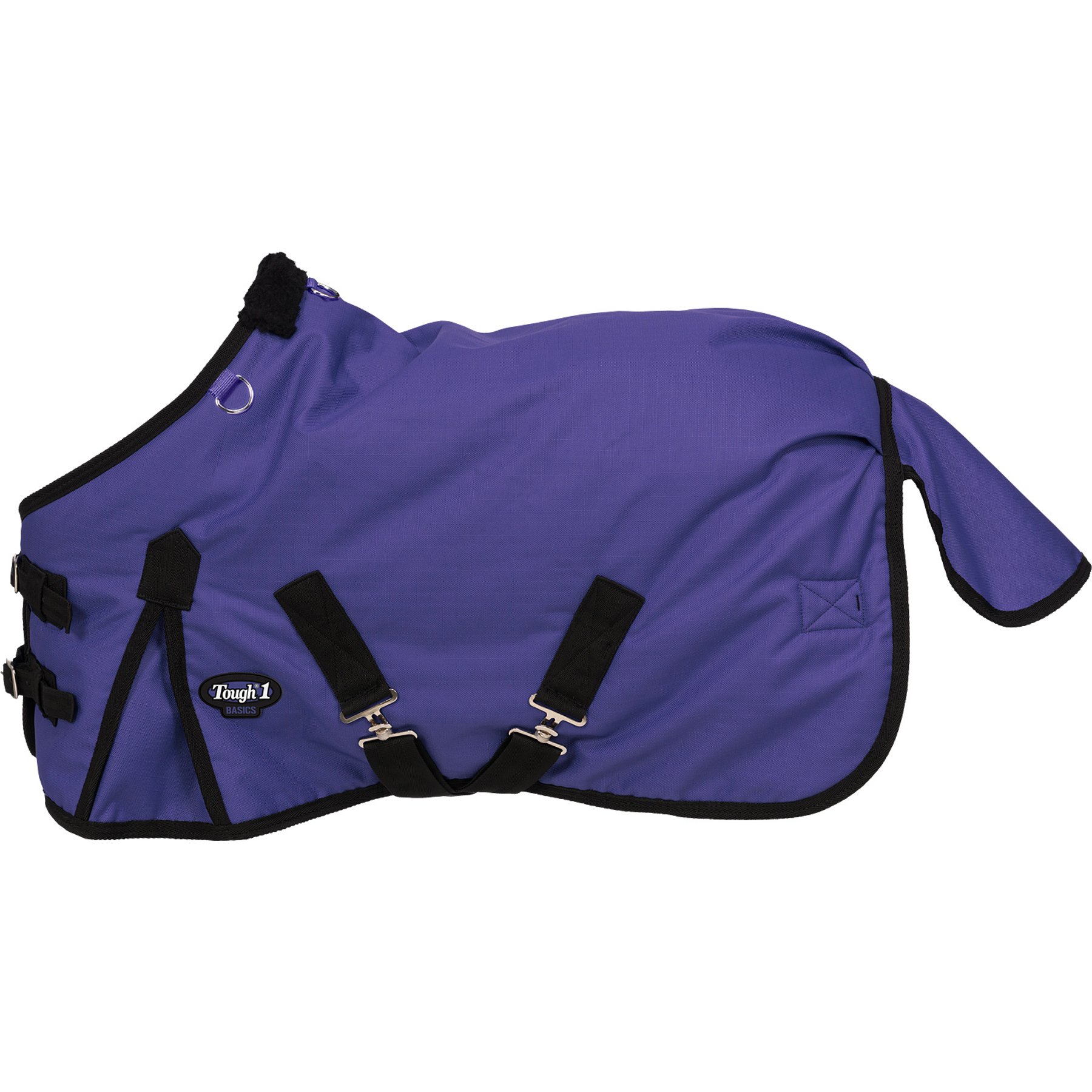 Tough1 Basics 1200D Mini Turnout Horse Blanket, Purple, 48-in
