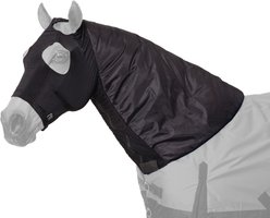 Tough1 600D LycraFlex Turnout Horse Neck Cover, Black, X-Large