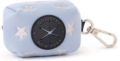 DOGISTRY Personalized Dog Poop Bag Dispenser, Rockstar Hudson, Clip-On Accessory