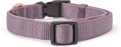 DOGISTRY City Dog Collar, Lilac Gray, Large: 16 to 25-in neck, 1-in wide, Adjustable, Clip Handle slide 2 of 2