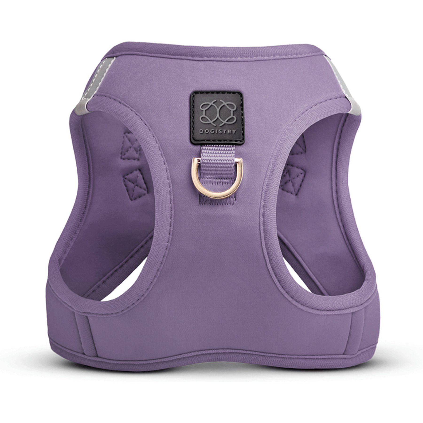 DOGISTRY SoHo No Pull Dog Harness, Lilac Gray, X-Large: 18 to 20.5-in chest, Step-In