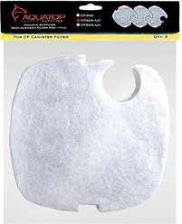 Aquatop CF-400MKII Replacement Filter Pads, White, 3 count