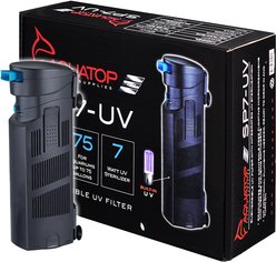 Aquatop Submersible UV Sterilizer Filter, Black, 75-gal