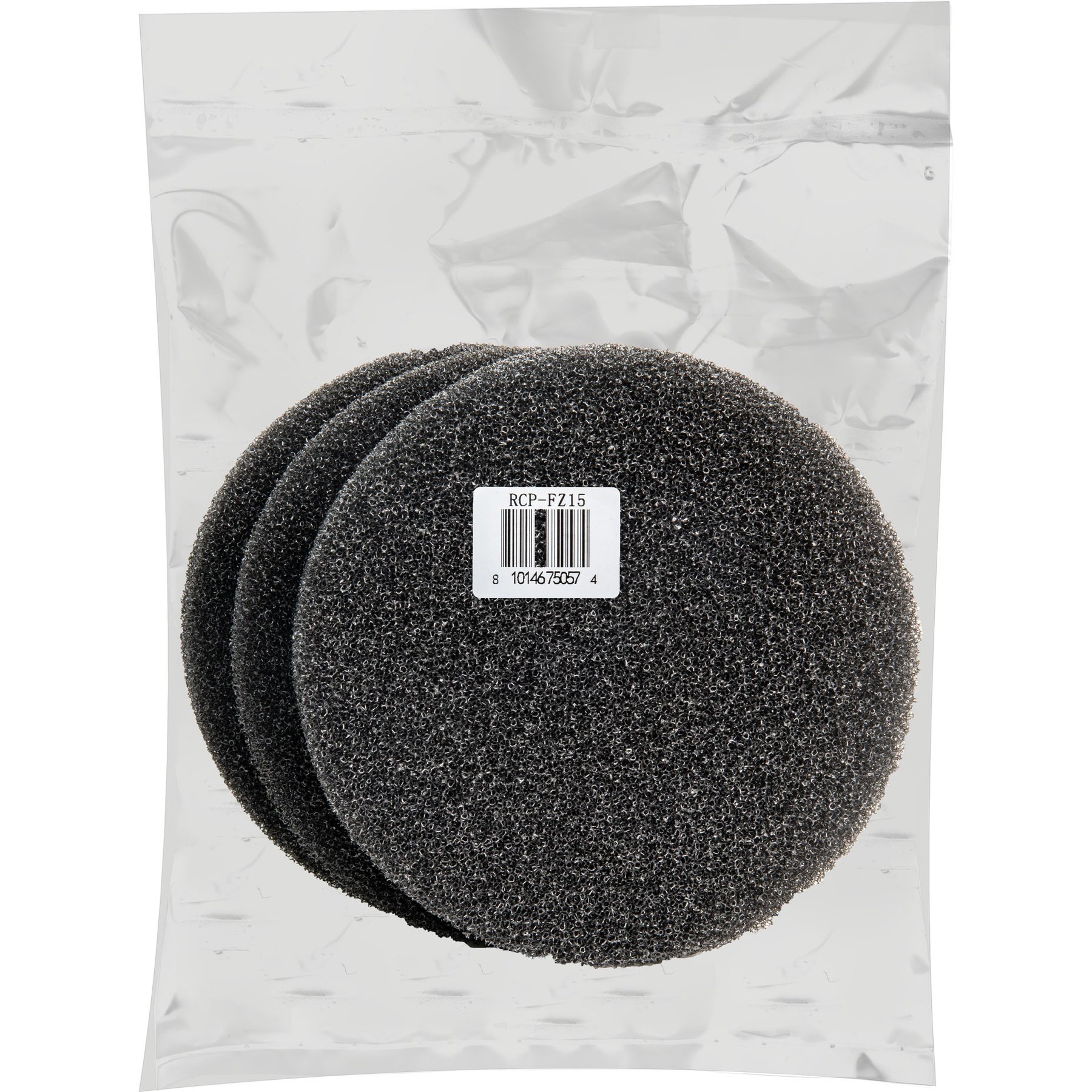 Aquatop FZ15 Replacement Coarse Filter Pad, Black, 3 count