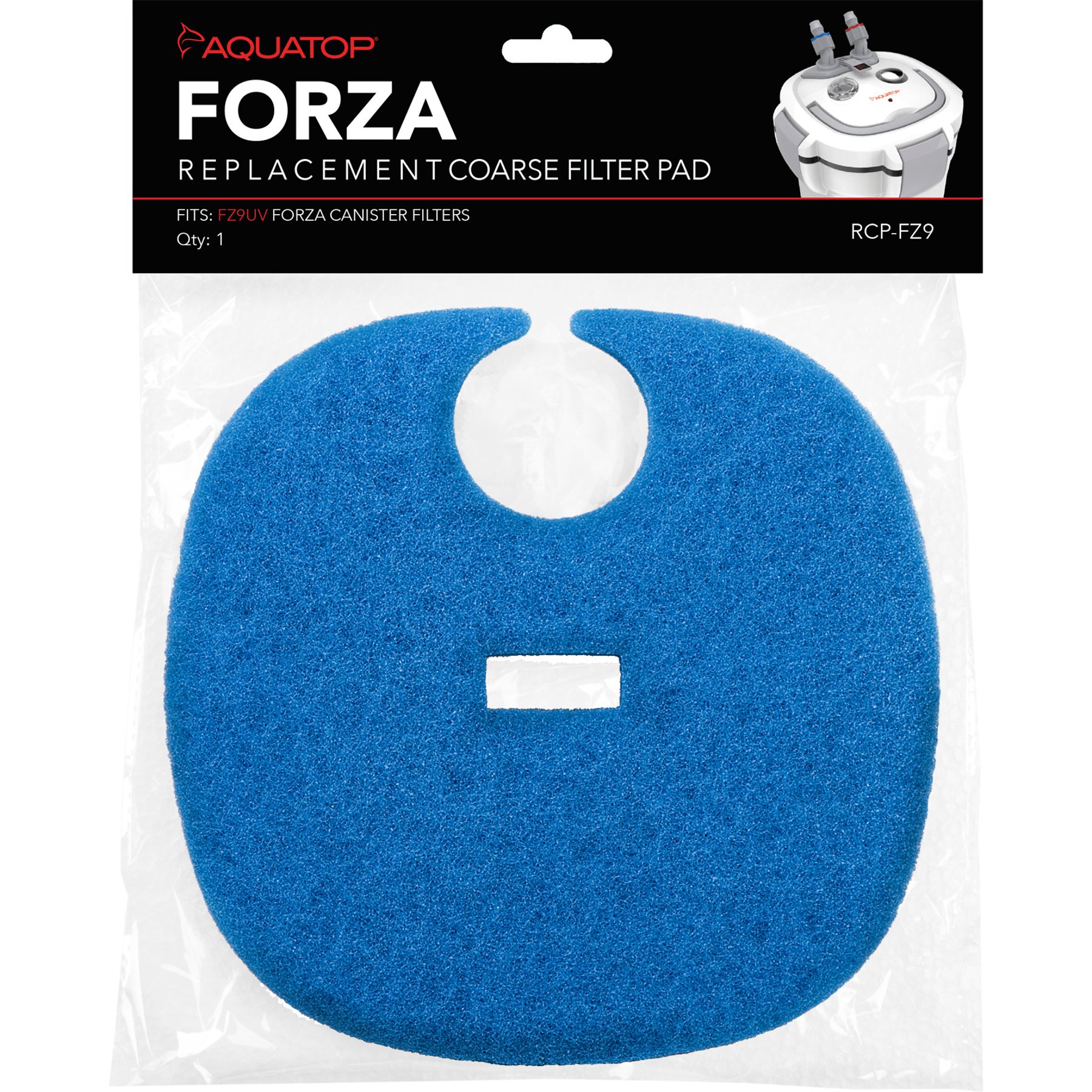 Aquatop Replacement Coarse Filter Pad, Blue