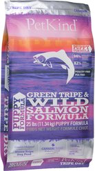 PetKind Tripe Puppy Formula Pea-Free Salmon Dry Dog Food, 25-lb bag