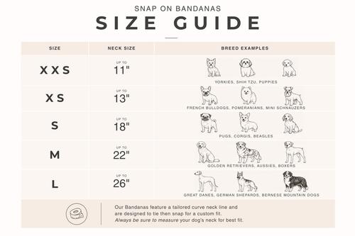 Show full view: The Deluxe Pup DeluxeFIT Pumpkin Dog Bandana, Large slide 5 of 5