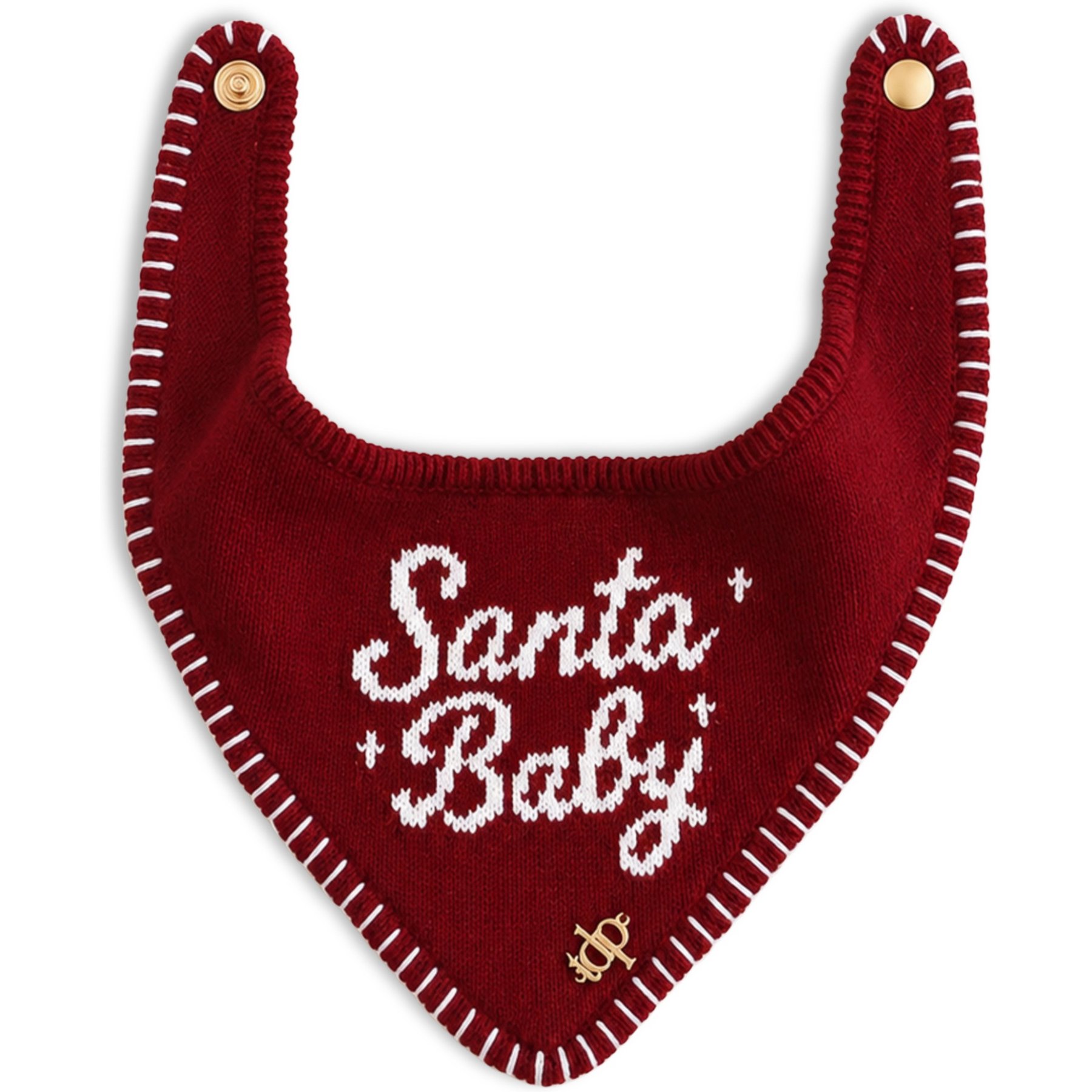 The Deluxe Pup DeluxeFIT Santa Baby Dog Bandana, XX-Small
