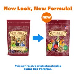 Lafeber Senior Bird Nutri-Berries Parakeet & Cockatiel Bird Food, 10-oz bag slide 2 of 7